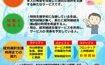 就労選択支援フロンティア　10月1日付で認可頂きました👍✨　赤穂で唯一の施設　身の引き締まる思いです　誠心誠意努めます！