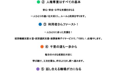 🌈支援の原点は人を想う心🌱✨ 特定非営利活動法人フロンティア 2026年行動指針✨